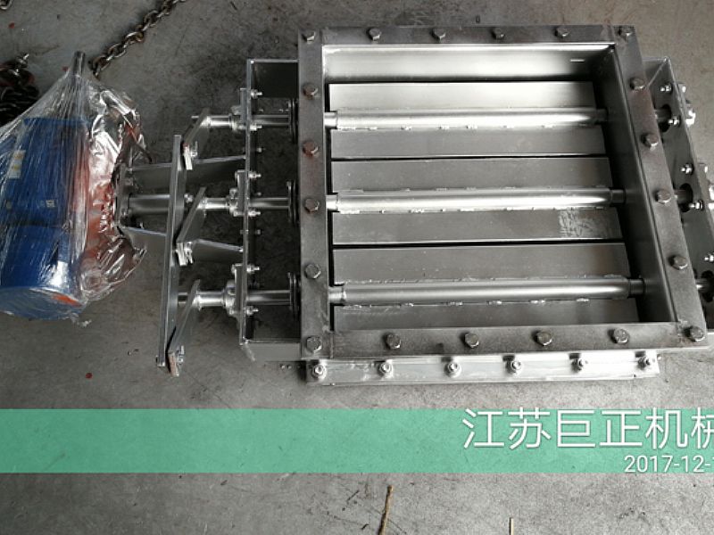 方形擋板門（寬5m）完美下線，入庫前一覽
