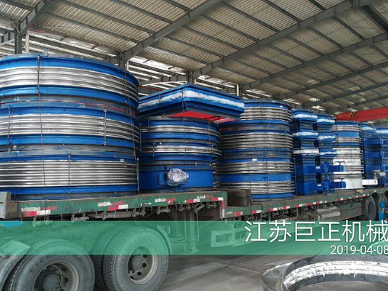 擋板門(mén)/非金屬膨脹節(jié)完工，準(zhǔn)備發(fā)往山東客戶(hù)