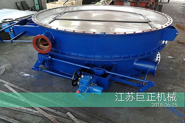 圓形擋板門（直徑280cm）制作完工了，待包裝入庫