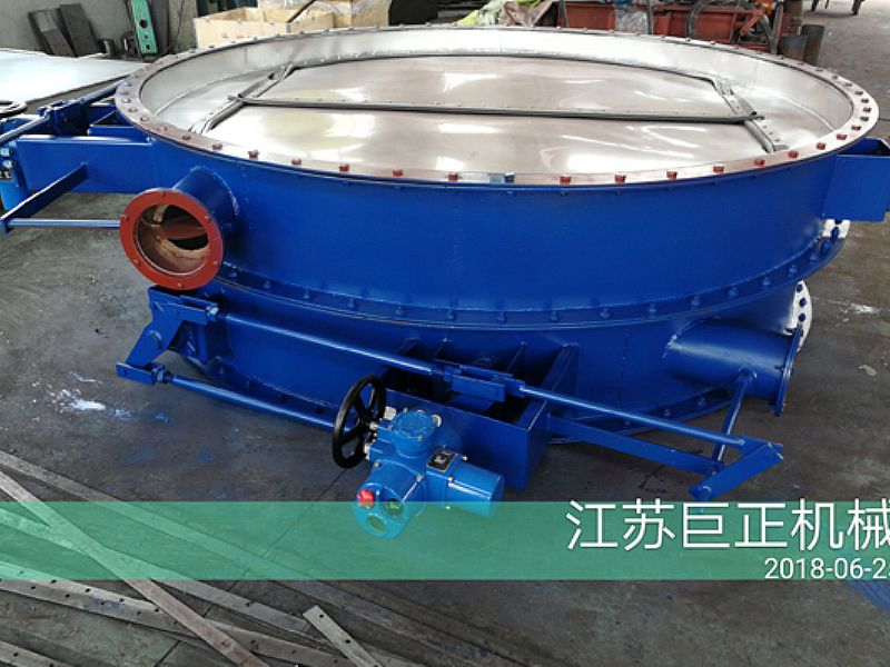 圓形擋板門（直徑280cm）制作完工了，待包裝入庫